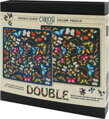 CURIOSI Oboustranné dřevěné puzzle Double: Motýli 165 dílků