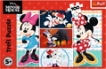 TREFL Puzzle Zábavná Minnie 100 dílků
