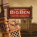 WOODEN CITY 3D dřevěné puzzle Escape puzzle box: Big Ben 269 dílků