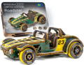 WOODEN CITY 3D puzzle Roadster Limitovaná edice 115 dílků