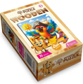WOODEN CITY Dřevěné puzzle Pirátský papoušek 20 dílků