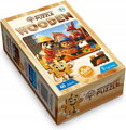 WOODEN CITY Dřevěné puzzle Veselý tým 40 dílků