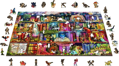 WOODEN CITY Dřevěné puzzle Knihovna pokladů 1010 dílků