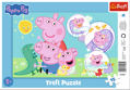 TREFL Puzzle Prasátko Peppa: Nejmilejší prasátko 15 dílků