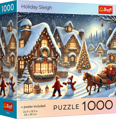 TREFL Puzzle Sváteční sáně 1000 dílků