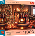 TREFL Puzzle Hřejivá zimní noc 1000 dílků