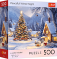 TREFL Puzzle Klidná zimní noc 500 dílků