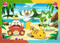 RAVENSBURGER Puzzle Pokémon 4x100 dílků