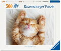 RAVENSBURGER Puzzle Spící chlupáček 500 dílků