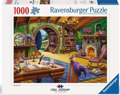 RAVENSBURGER Puzzle Útulná kouzelnická chaloupka 1000 dílků