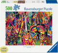 RAVENSBURGER Puzzle Barevná džungle XXL 500 dílků