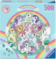 RAVENSBURGER Kulaté puzzle Můj malý Pony 500 dílků