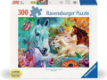 RAVENSBURGER Puzzle Lady, Fate a Fury 300 dílků