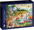 BLUEBIRD Puzzle Letní tábor Lakeside 1000 dílků