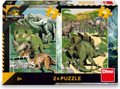 DINO Puzzle Jurský svět 24+48 dílků