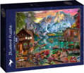 BLUEBIRD Puzzle Jezero Braies, Itálie 500 dílků