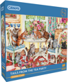 GIBSONS Puzzle Ocásky z čajové párty 500 dílků