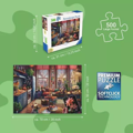 RAVENSBURGER Puzzle Byt v boho stylu XXL 500 dílků