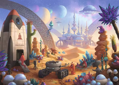 RAVENSBURGER Únikové EXIT puzzle Kids Kosmická bouře 368 dílků
