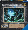 RAVENSBURGER Únikové EXIT puzzle Prokletí vlků 759 dílků