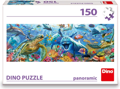 DINO Panoramatické puzzle Mořský život 150 dílků