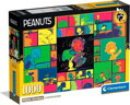 CLEMENTONI Puzzle Peanuts: Barevná koláž 1000 dílků