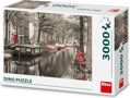DINO Puzzle Kanál v Amsterdamu 3000 dílků