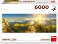 DINO Panoramatické puzzle Švýcarský podzim 6000 dílků