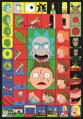 CLEMENTONI Puzzle Rick&Morty: Ikonické momenty 1000 dílků