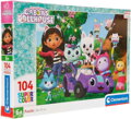 CLEMENTONI Puzzle Gábinin kouzelný domek: Přátelé 104 dílků