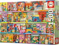 EDUCA Puzzle Kýčovitý zábavný knižní kout 1500 dílků