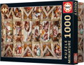 EDUCA Miniaturní puzzle Sixtinská kaple 1000 dílků