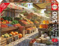 EDUCA Puzzle Slunečný farmářský trh 500 dílků