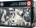 EDUCA Panoramatické miniaturní puzzle Guernica, Pablo Picasso 1000 dílků