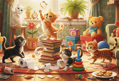 TREFL Puzzle Kočičí neplechy 160 dílků