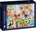 BLUEBIRD Puzzle Psi v kuchyni 1000 dílků