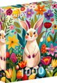 ENJOY Puzzle Jarní zajíček 1000 dílků