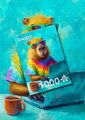ENJOY Puzzle Cool kapybara 1000 dílků