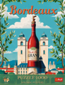 TREFL Puzzle Premium Plus Vintage Posters: Bordeaux, Francie 1000 dílků