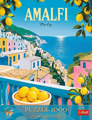 TREFL Puzzle Premium Plus Vintage Posters: Amalfi, Itálie 1000 dílků