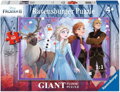 RAVENSBURGER Obrovské podlahové puzzle Ledové království 60 dílků