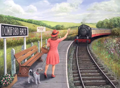 RAVENSBURGER Puzzle Zastávka na požádání 500 dílků