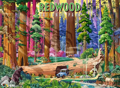 RAVENSBURGER Puzzle National Park: Redwood 500 dílků