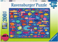 RAVENSBURGER Puzzle Rybí kamarádi XXL 200 dílků
