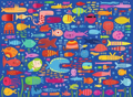 RAVENSBURGER Puzzle Rybí kamarádi XXL 200 dílků