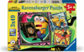RAVENSBURGER Puzzle Mimoni a monstra 3x49 dílků