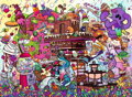 RAVENSBURGER Puzzle USA Jigsaw Nationals: Sladké hřiště 500 dílků