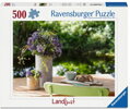 RAVENSBURGER Puzzle LandLust: Květiny na stole 500 dílků