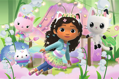 TREFL Puzzle Premium Plus Kids Gábinin kouzelný domek: Kočičí svět 60 dílků