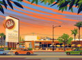 RAVENSBURGER Puzzle Americká restaurace 500 dílků